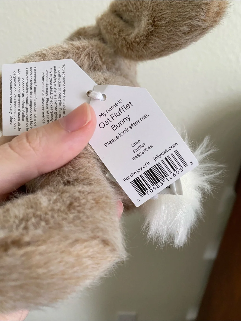 Jellycat new tags